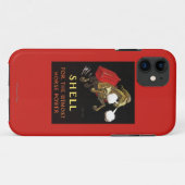 シェルオイルを持つ機械馬 Case-Mate iPhoneケース (裏面(横))