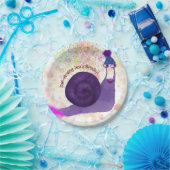 シェルカタツムリ紙プレート ペーパープレート (パーティー)