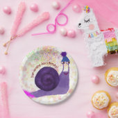 シェルカタツムリ紙プレート ペーパープレート (パーティー)