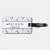 シェルカラフル ラゲッジタグ (裏面横)