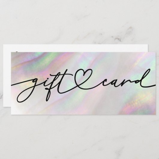 シェルギフト券 (正面/裏面)