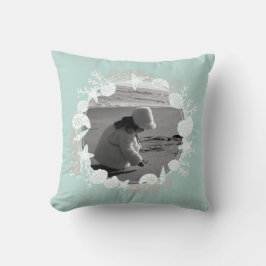 シェルクリスマスリース枕 クッション