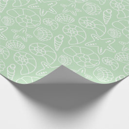 シェルクリスマス ラッピングペーパー