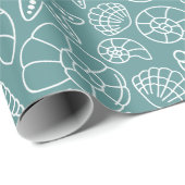 シェルクリスマス ラッピングペーパー (ロールコーナー)