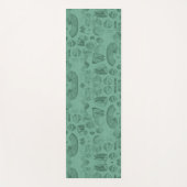 シェルグリーンマーレコレクション ヨガマット (正面)