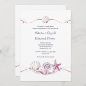 シェルコレクション招待状 招待状 (正面/裏面)