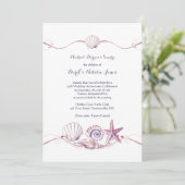 シェルコレクション招待状 招待状 (スタンド正面)