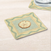 シェルコレクター スクエアペーパーコースター (アングル)