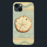 シェルコレクター iPhone 13ケース<br><div class="desc">ミーガン・メイガーは彼女のアート作品シンプルで知られている。この画像は、海岸の宝物のシンプルさ、フレームの中シンプルのの海航海の岸の縁どを捉える。メイガーのイメージのティール(緑がかった色)の背景は、これらの宝物をコントラストする。今日のZazzle製素晴らし品でこのアートプリントを取得する。</div>