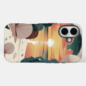 シェルサンセットビーチ Case-Mate iPhoneケース (裏面 (横))