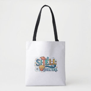 シェルシェルターズ - 海岸の自然グラフィックTシャツ トートバッグ