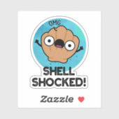 シェルショックおもしろいシーシェルプン シール (シート)