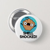 シェルショックシーおもしろいシェルプン 缶バッジ (正面&裏面)