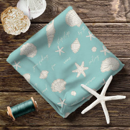 シェルスターフィッシュサンおもしろい文字アイボリーID918 ファブリック