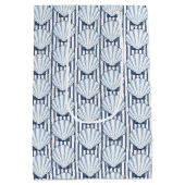 シェルストライプエレガンス！ ミディアムペーパーバッグ (裏面)