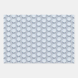 シェルストライプエレガンス！ ラッピングペーパーシート