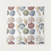 シェルズコースタルビーチタペストリー タペストリー (正面)