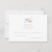 シェルズ&ウェディングベルズ ウェディングRSVP 出欠カード (正面)