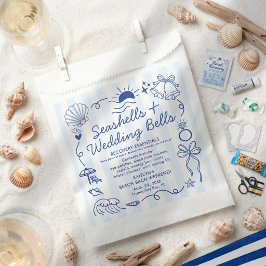 シェルズ&ウェディングベルズ ビーチパーティリカバリーキット フェイバーバッグ