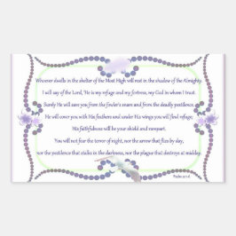 シェルターに！カード 長方形シール