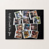 シェルターインプレースフォトコラージコロナウイモダンルス ジグソーパズル (横)