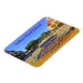 シェルターコーブハーバー&マリーナヒルトンヘッドアイランド マグネット (左側)