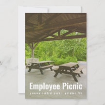 シェルターハウスピクニック招待状