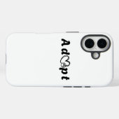 シェルターペットの日を採用 – ドッグ恋人認識度 Case-Mate iPhoneケース (裏面 (横))