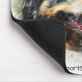 シェルターペットを取り入れる – Bernese Mountain Dog マウスパッド (コーナー)