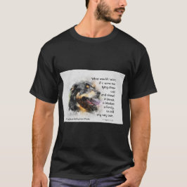 シェルターペットを取り入れる – Bernese Mountain Dog Tシャツ