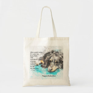 シェルターペットを採用 – Dachshund トートバッグ