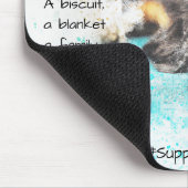 シェルターペットを採用 – Dachshund マウスパッド (コーナー)