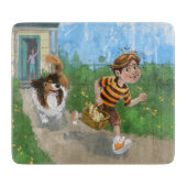 シェルダンとダイヴィーの冒険 カッティングボード (正面)