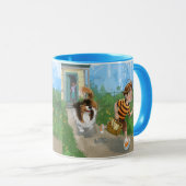 シェルダンとダイヴィーの冒険 マグカップ (正面右)