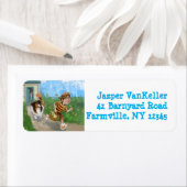 シェルダンとダイヴィーの冒険 ラベル (インサイチュ)