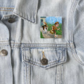 シェルダンとダイヴィーの冒険 缶バッジ (インサイチュ)