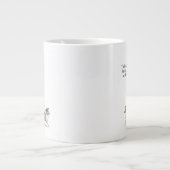 シェルティとコーヒーで始まる素敵な一日 ジャンボコーヒーマグカップ (正面)