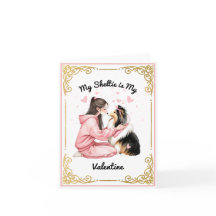 シェルティは私のバレンタイン