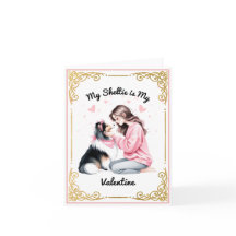 シェルティは私のバレンタイン