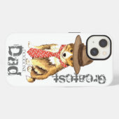 シェルティーのパパ iPhoneケース (裏面横)