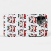 シェルティー犬のクリスマススター Case-Mate iPhoneケース (裏面(横))