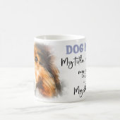 シェルティー犬ママ コーヒーマグカップ (中央)