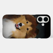 シェルティー スマホケース Case-Mate iPhoneケース (裏面 (横))