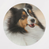 シェルティ ラベル (デザイン1)