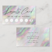 シェルデザインロイヤリティカード 名刺 (正面/裏面)