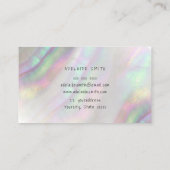 シェルデザインロイヤリティカード 名刺 (裏面)