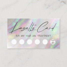 シェルデザインロイヤリティカード 名刺