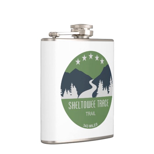シェルトウィートレースレートケンタッキーテネシー フラスク (右)