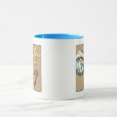 シェルトリオオンカーキ マグカップ (中央)