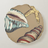 シェルトリオオンカーキ ラウンドクッション (裏面)